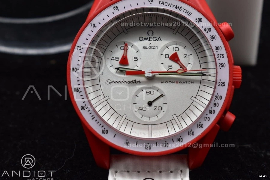 Strap Bioceramic Mars Quartz Omega Swatch Mission x Moonwatch to Nylon on 0508